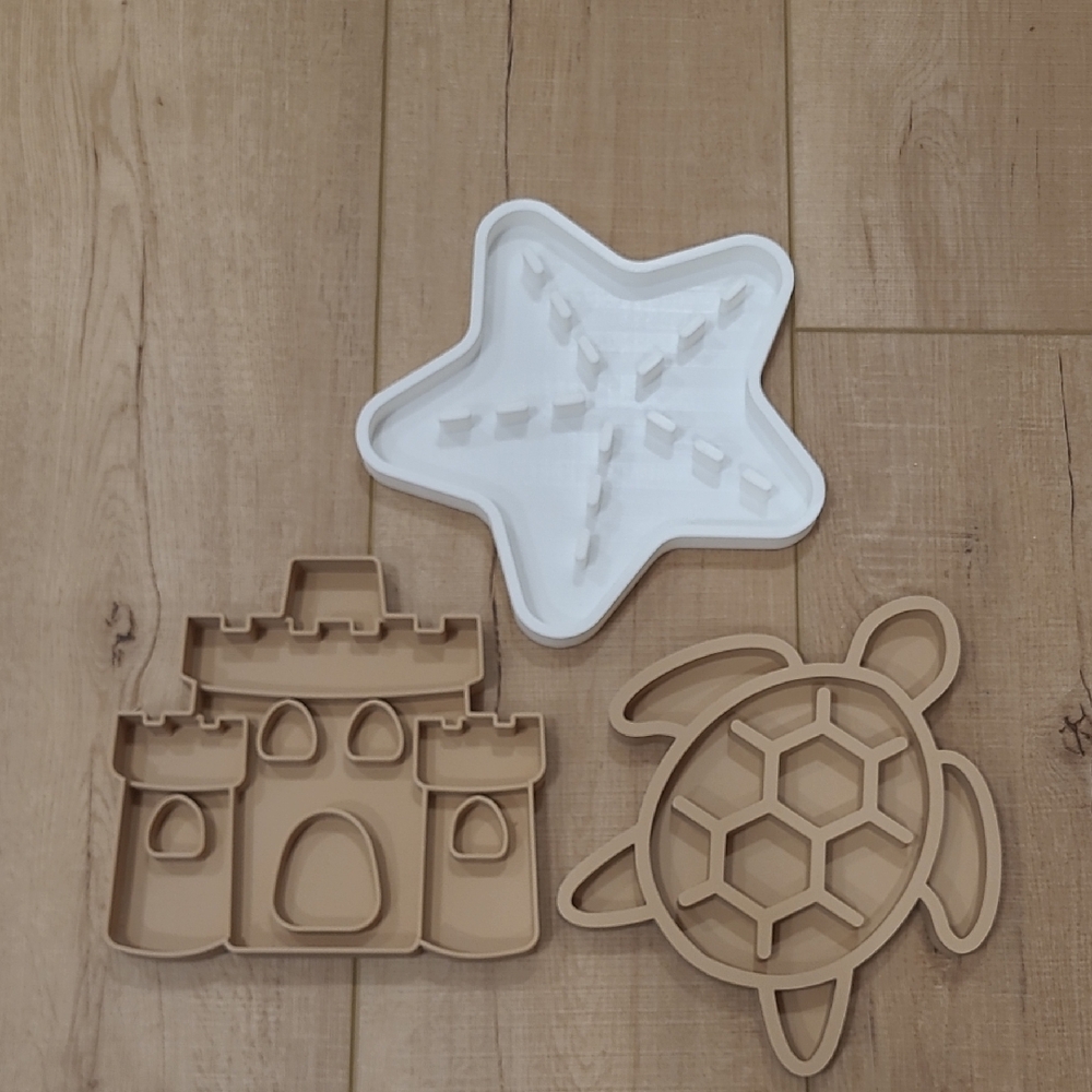 3d Eco Printed Sensory Play Trays By CJ Eco Play
